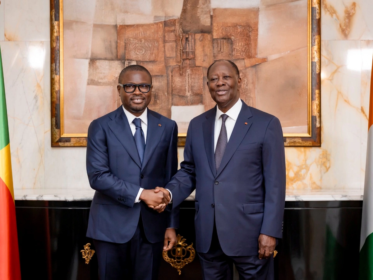 Le Bénin et la Côte d’Ivoire sont deux pays frères, Ouattara sur sa rencontre avec Wadagni
