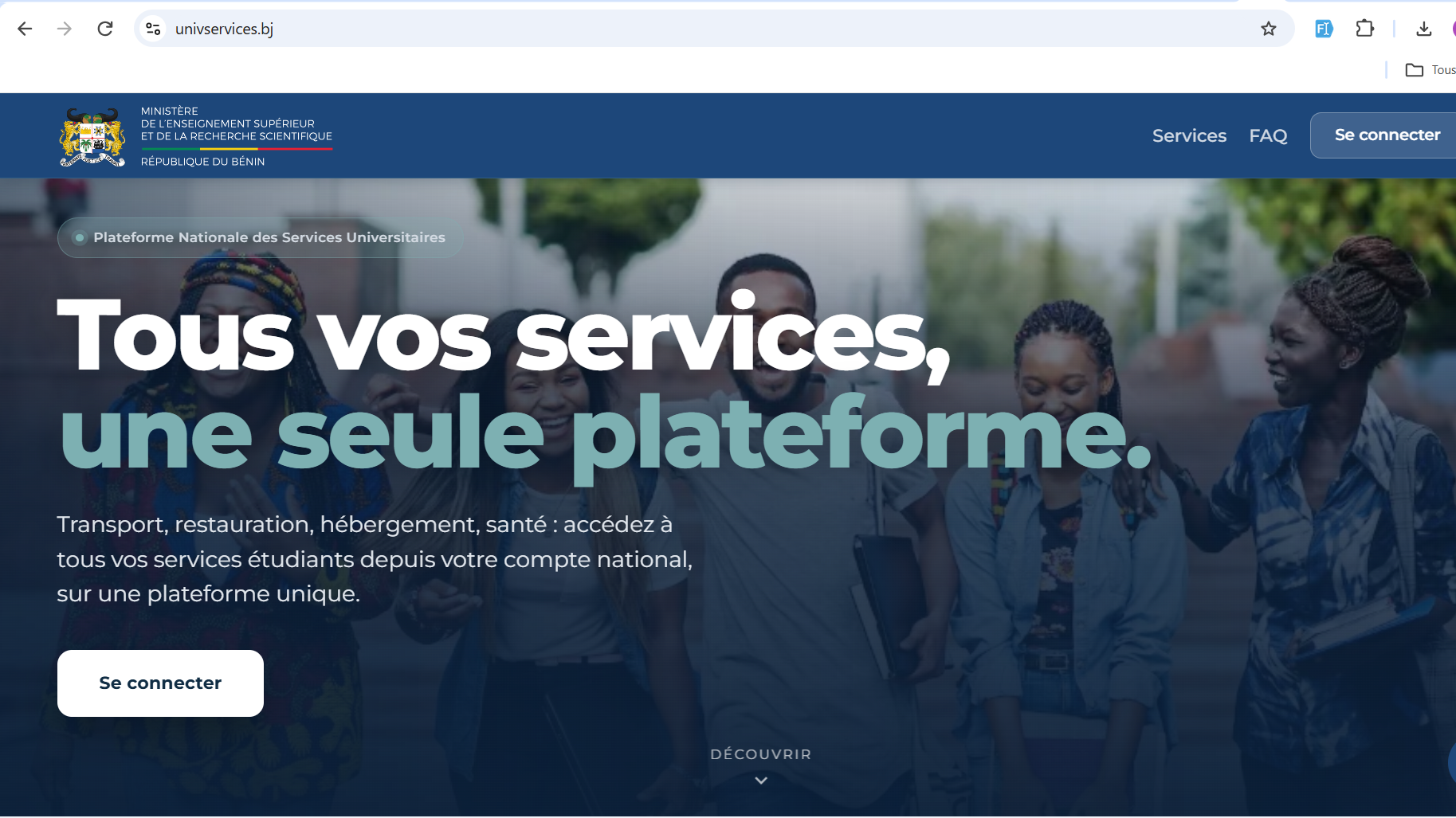 UnivServices Bj: la plateforme qui centralise les services universitaires