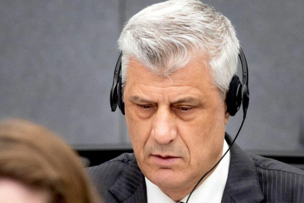 Kosovo : l’ancien président Hashim Thaçi condamné à 25 ans de prison pour crimes de guerre